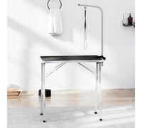 vidaXL Bath Grooming Table for Dogs Cats Pets Adjustable 1 Loop