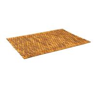 vidaXL Bath Mats Natural 95 x 140 cm Solid Acacia Wood