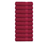 vidaXL Bath Towels 10 pcs Bordeaux 100x150 cm 360 gsm 100% Cotton towel