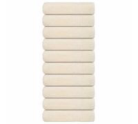 vidaXL Bath Towels 10 pcs Cream 100x150 cm 360 gsm 100% Cotton towel