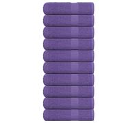 vidaXL Bath Towels 10 pcs Purple 100x150 cm 360 gsm 100% Cotton towel
