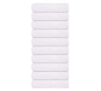 vidaXL Bath Towels 10 pcs White 100x150 cm 360 gsm 100% Cotton