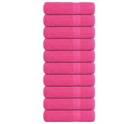 Bath Towels "FROGN" 10 pcs Pink 100x150 cm 360 gsm