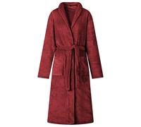 vidaXL Bathrobe without Hood Bordeaux Red XXL Flannel