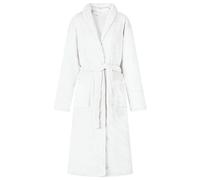 vidaXL Bathrobe without Hood White XXL Flannel