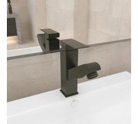 Bathroom Basin Faucet with Pull-out Function 157x172 mm Multi Colors vidaXL