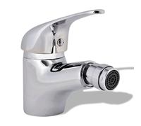 Vidaxl Bathroom Bidet Mixer Tap Chrome