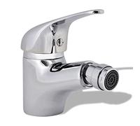 vidaXL Bathroom Bidet Mixer Tap Chrome