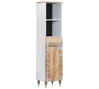vidaXL Bathroom Cabinet 38x33.5x160 cm Solid Wood Mango