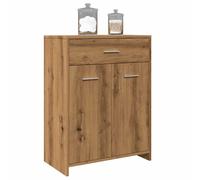 vidaXL Bathroom Cabinet Artisan Oak 60x33x80 cm Engineered Wood