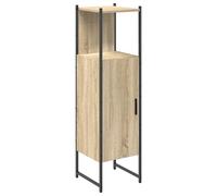 vidaXL Bathroom Cabinet Beige 33 x 33 x 120.5 cm Engineered wood, Stylish Bathro