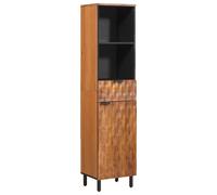 vidaXL Bathroom Cabinet Brown 38 x 33 x 160 cm Solid Mango Wood