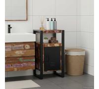 vidaXL Bathroom Cabinet Brown 40 x 35 x 75 cm Solid Reclaim Wood