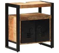 vidaXL Bathroom Cabinet Brown 55 x 35 x 60 cm Solid Mango Wood