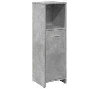Bathroom Cabinet Concrete Grey 30x30x95 cm Engineered Wood vidaXL