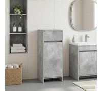 vidaXL Bathroom Cabinet Concrete Grey 35 x 36.5 x 85 cm