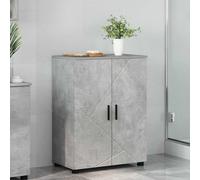 vidaXL Bathroom Cabinet Concrete Grey 60 x 35 x 80 cm