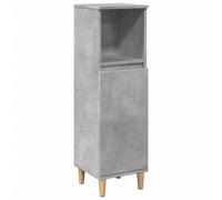 vidaXL Bathroom Cabinet Cupboard Vanity Unit Concrete Grey Engineered Wood
