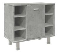 Vidaxl Bathroom Cabinet Concrete Grey 60X32X53.5 Cm Engineered Wood