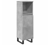 vidaXL Bathroom Cabinet Cupboard Vanity Unit Concrete Grey Engineered Wood