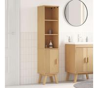 vidaXL Bathroom Cabinet Olden Brown 35 x 30 x 159 cm Solid Pine wood