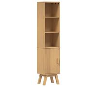 vidaXL Bathroom Cabinet Olden Brown 35 x 30 x 159 cm Solid Pine wood, Brown