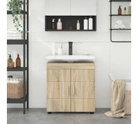 vidaXL Bathroom Cabinet Set TULUM Sonoma Oak 60 x 34 x 63 cm