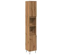 vidaXL Bathroom Cabinet Sink Cupboard Vanity Unit Artisan Oak Engineered Wood