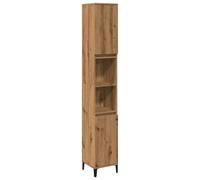 vidaXL Bathroom Cabinet Sink Cupboard Vanity Unit Artisan Oak Engineered Wood