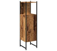 vidaXL Bathroom Cabinet Sink Cupboard Vanity Unit Old Wood Engineered Wood