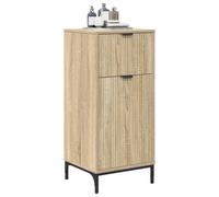 vidaXL Bathroom Cabinet Sonoma Oak 39.5 x 36 x 88 cm