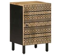 vidaXL Bathroom Cabinet Storage Unit Cupboard Vanity Unit Solid Wood Mango