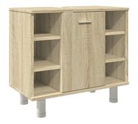 vidaXL Bathroom Cabinet, Vanity Unit for Washroom Toilet, Sink Unit with Storage