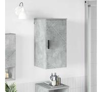 vidaXL Bathroom Cabinet Wall-mounted Concrete Grey 30 x 31.5 x 61 cm