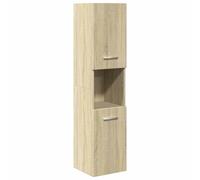vidaXL Bathroom Cabinet, Wall Storage Cabinet with Door, Cupboard for Washroom,