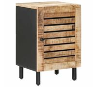 vidaXL Bathroom Cabinet with Storage Brown and Black 38 x 33.5 x 58 cm, Bathroom