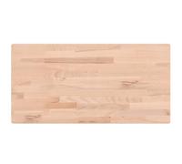 vidaXL Bathroom Countertop 100x50x1.5 cm Solid Wood Beech