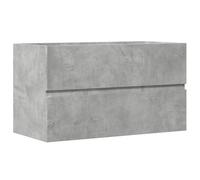 vidaXL Bathroom Hanging Cabinet Wall Cabinet Concrete Grey Engineered Wood