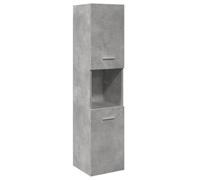 vidaXL Bathroom Hanging Cabinet Wall Cabinet Concrete Grey Engineered Wood