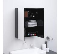 Vidaxl Bathroom Mirror Cabinet 60X15X75 Cm Mdf Anthracite