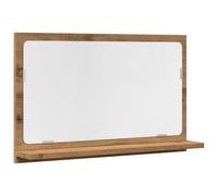 vidaXL Bathroom Mirror Cabinet Artisan Oak 60x11x37 cm Engineered Wood