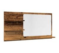 vidaXL Bathroom Mirror Cabinet Old Wood - Engineered Wood - 90x11x45 cm