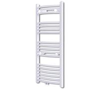Bathroom Heating Towel Rail Radiator Heater Towel Rack Holder Curve 600x1160 mm