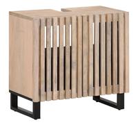 vidaXL Bathroom Sink Cabinet 62x34x58 cm Solid Wood Mango