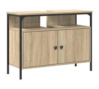 vidaXL Bathroom Sink Cabinet Brown 80 x 30 x 60 cm Engineered wood