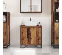 vidaXL Bathroom Sink Cabinet Old Wood 60 x 35 x 60 cm Engineered wood