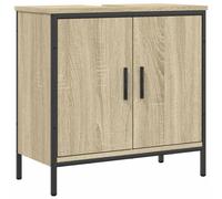 vidaXL Bathroom Sink Cabinet Storage Vanity Unit Sonoma Oak Engineered Wood