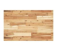 vidaXL Bathroom Vanity Top - Solid Acacia Wood, Oil Finished, 160x50x4 cm - ic Charm for Kitchen, Garage, or Bathroom Shelf