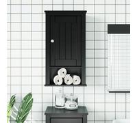 Bathroom Wall Cabinet Wall Vanity Unit Storage Cupboard BERG Solid Wood vidaXL