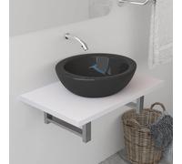 vidaXL Bathroom Wall Shelf for Basin White 60x40x16.3 cm